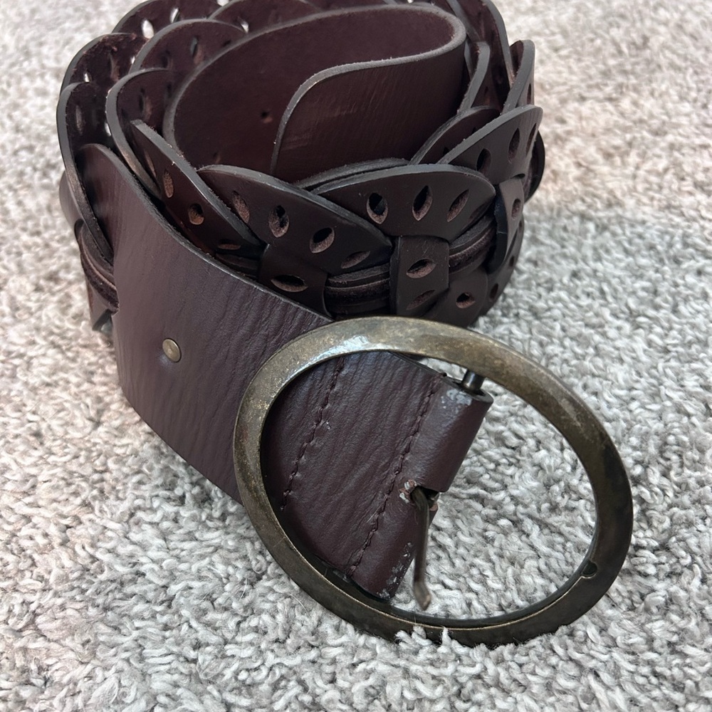 Old Navy Brown Women's Belt - Picture 2 of 5